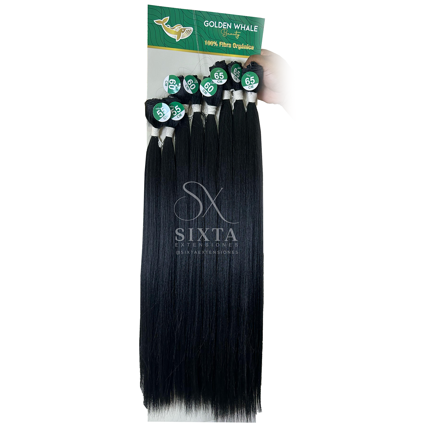 Extensión 28” – Tono 1, 8 Moños para Peinada Completa