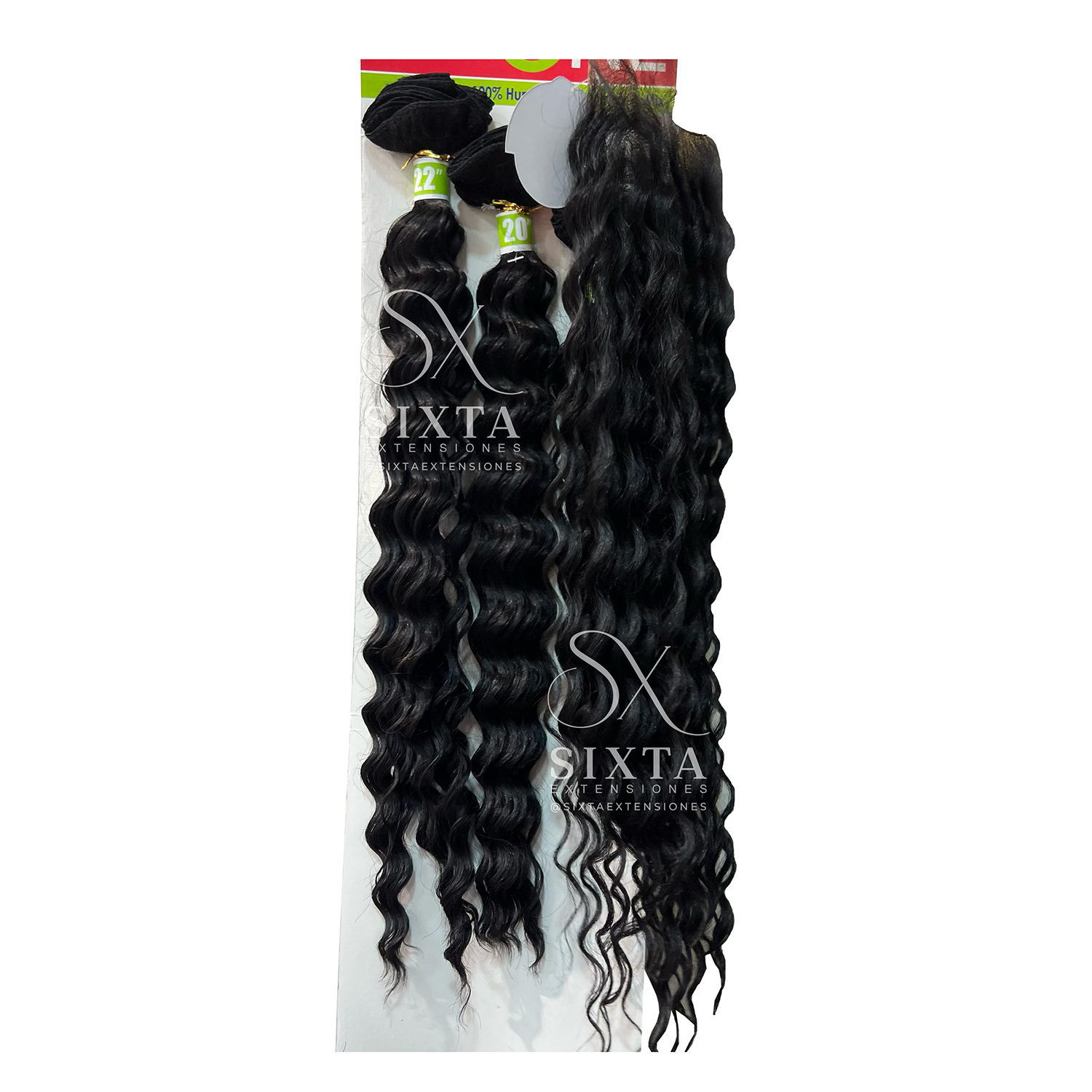 Extensión Seminatural con Frontal Realista – Peinada Completa